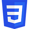 CSS 3 technology logo